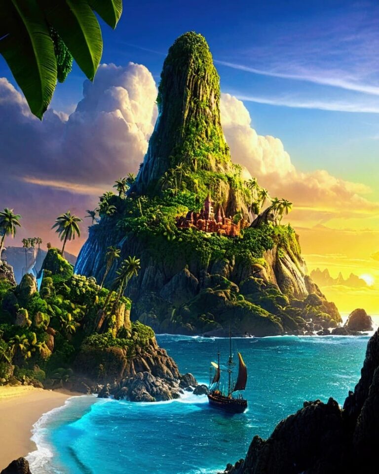 História A Ilha dos Tesouros Perdidos